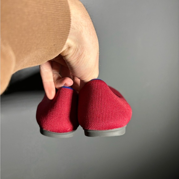 Rothy’s The Flat in Poppy Red Womens Size 8 - Picture 5 of 6